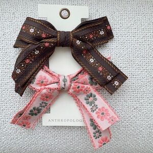 anthropologie hair bows!